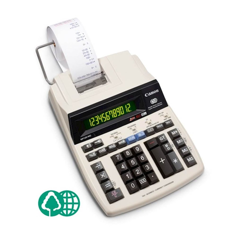 CANON Kalkulator MP120-MG ES II stolni s ispisom