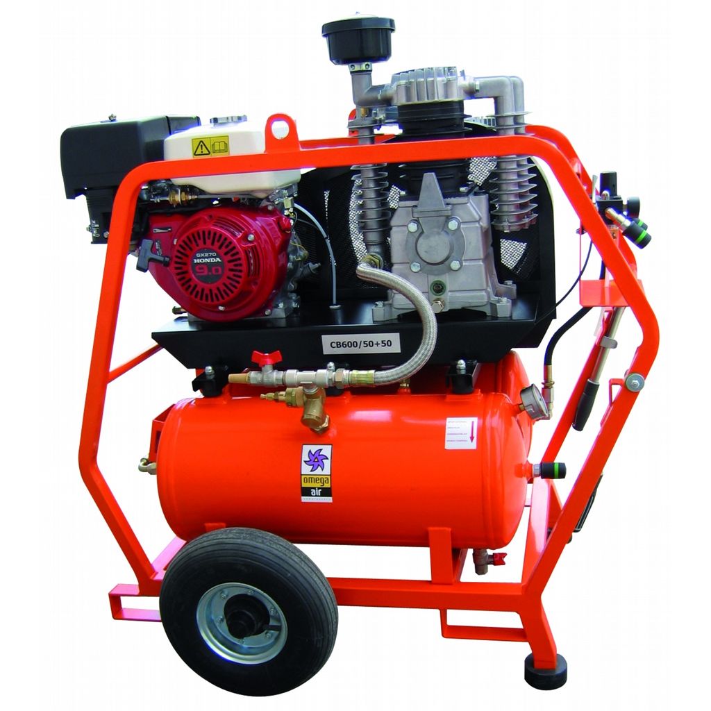 OMEGA AIR zračni kompresor s generatorom (benzin) CB600