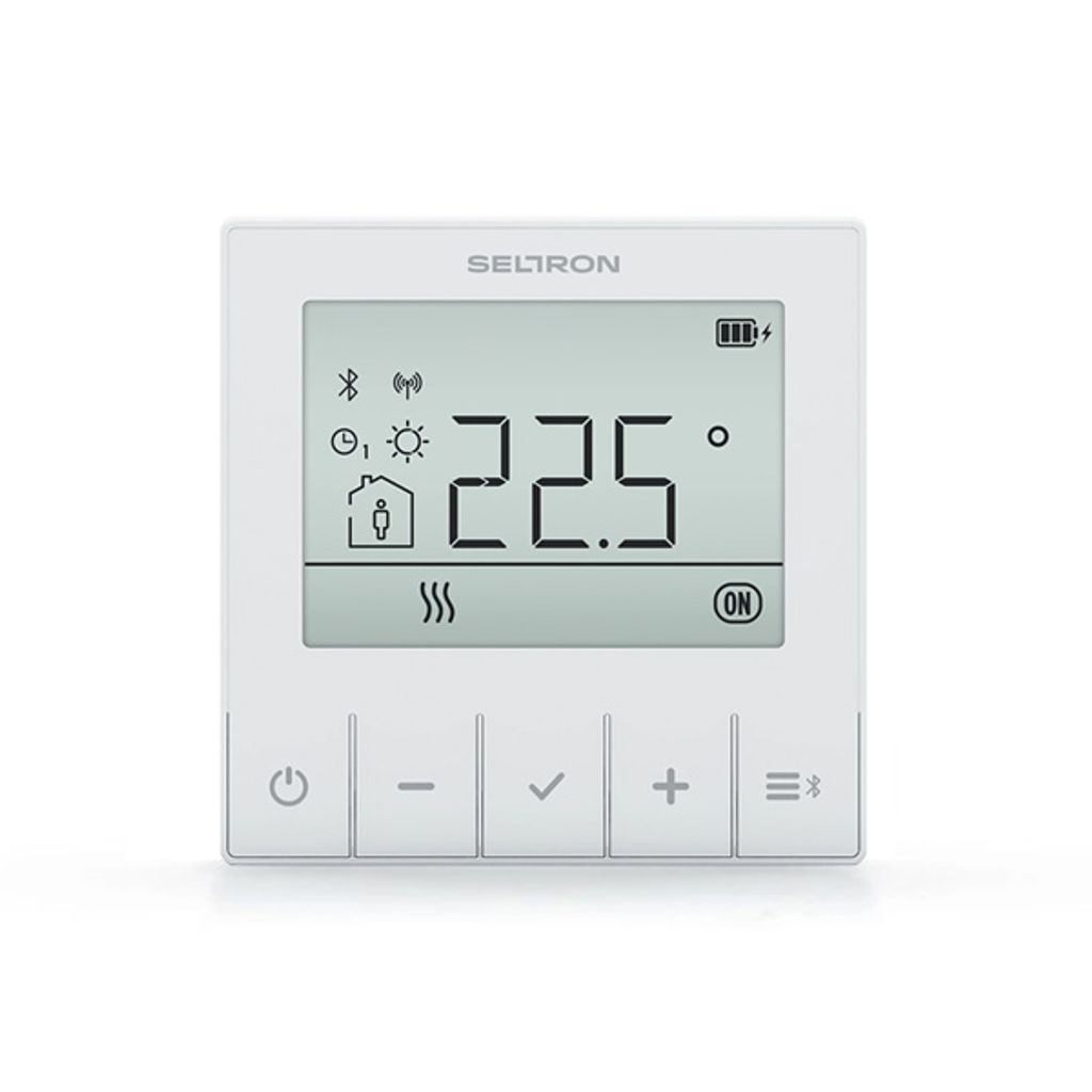 SELTRON Sobni baterijski termostat nadgradni RT1B