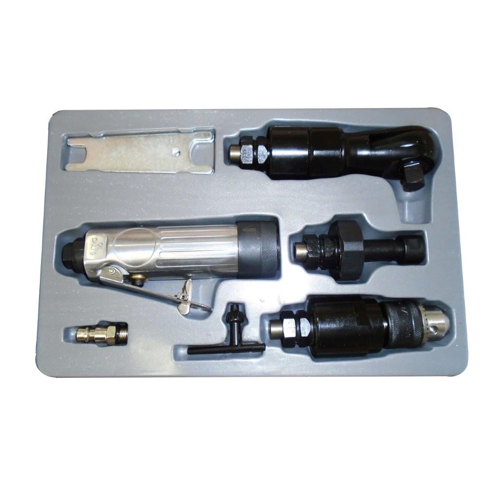 OMEGA ZRAČNI pneumatski alat 3 u 1 Black Line LX-3210, Duck-Biax-Drill