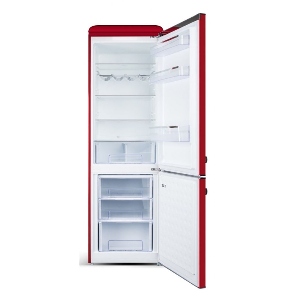 ETA Retro kombinirani hladnjak Storio [E, V: 192cm, V: 216L, Š: 84L, crveni]