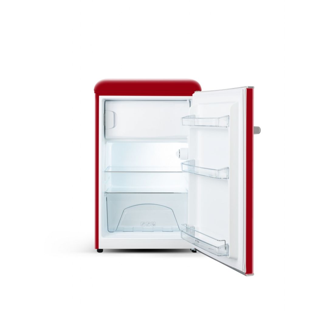 ETA Retro kombinirani hladnjak Storio [E, V: 90cm, V: 92L, Z: 18L, crveni]