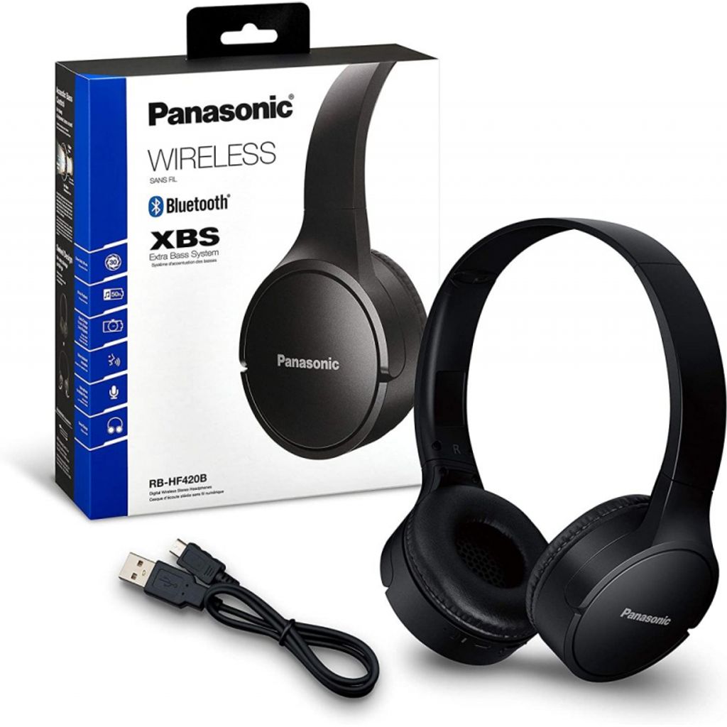 PANASONICOVE slušalice RB-HF420BE-K