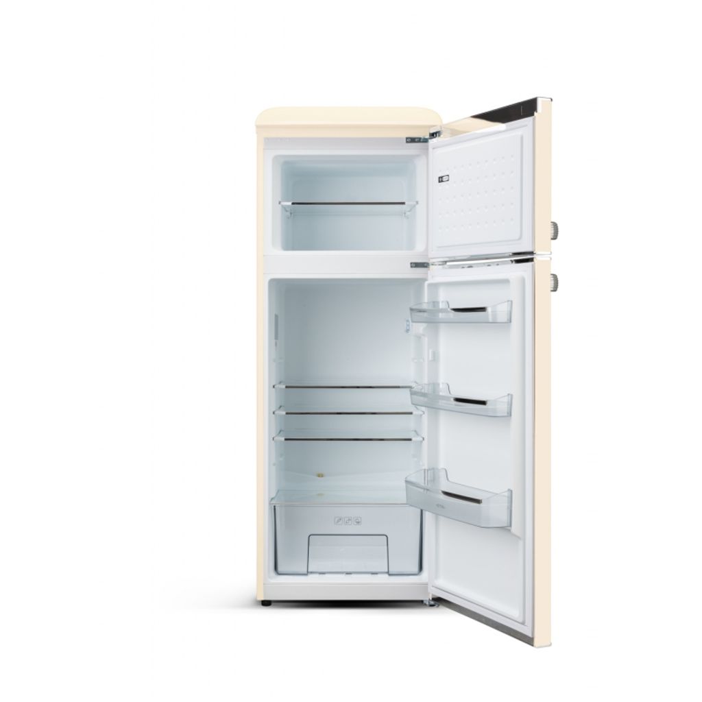 ETA Retro kombinirani hladnjak Storio [E, V: 148cm, V: 170L, Š: 45L, bež]