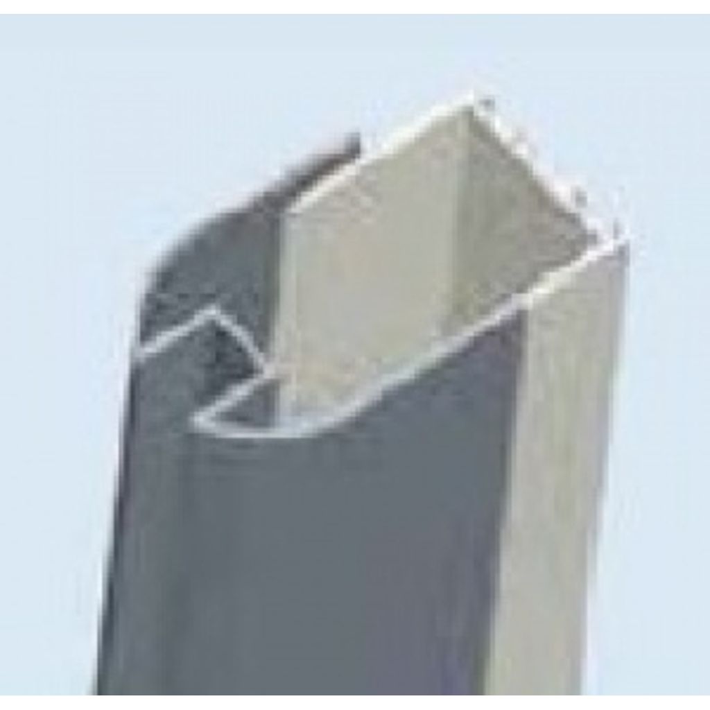 SANOTECHNIK profil za pričvršćivanje na zid za staklo debljine 8 mm Smartflex 4,5 – 6 cm (D4000)