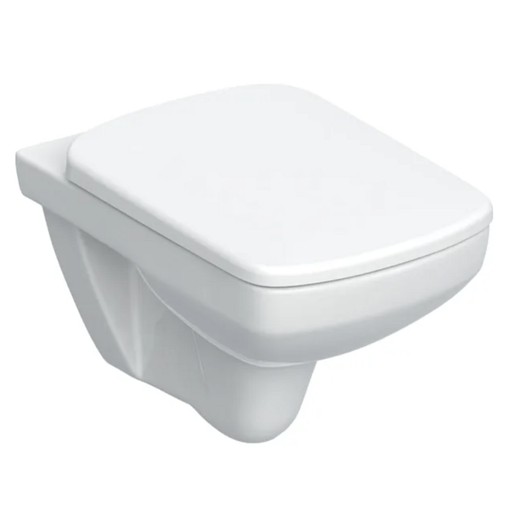 GEBERIT zidna WC školjka bez ruba Selnova Square sa sporo zatvarajućom WC daskom (501.961.00.1)