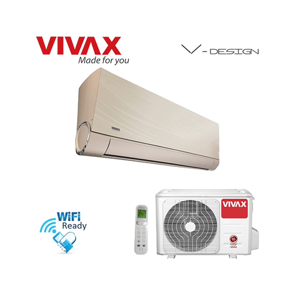 VIVAX klima uređaj ACP-12CH35AEVI 3,5 kW – zlatna 