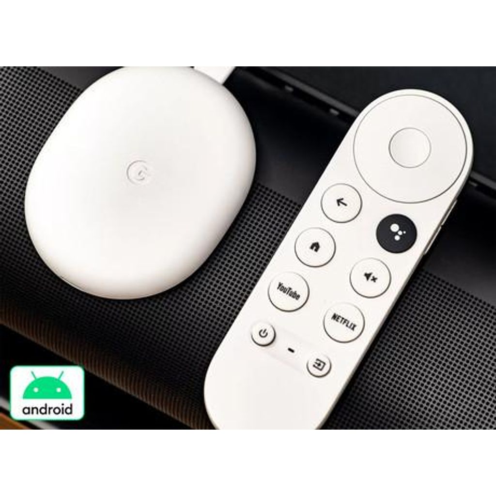Google Multimedia Center Chromecast 4 + Google TV, podrška za 4K/60fps, Android