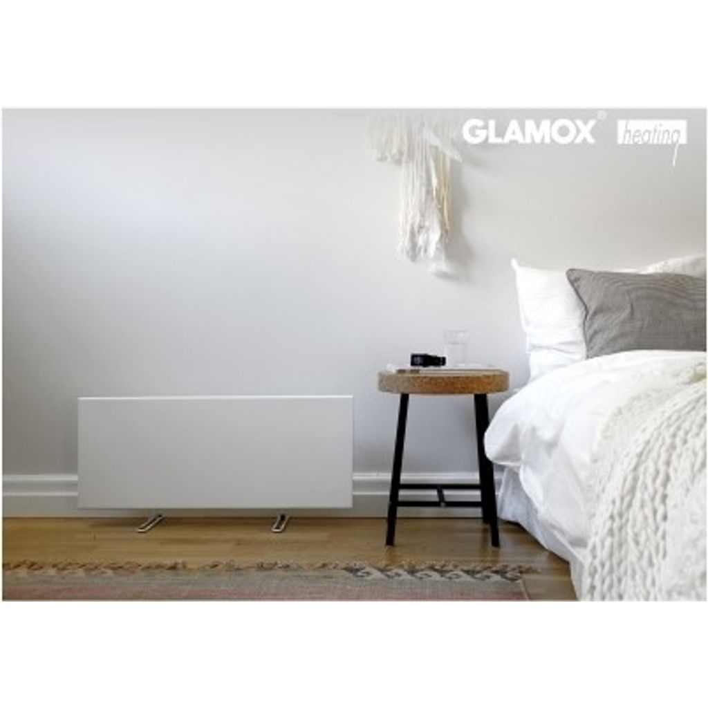 GLAMOX Električni zidni radijator H40 H 12 / 1200 W, s DT termostatom