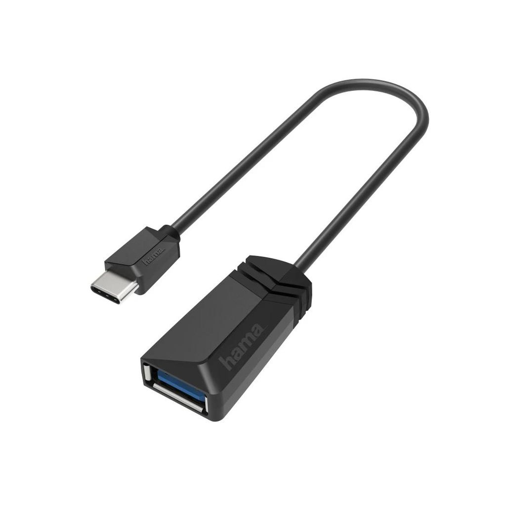 HAMA adapter USB-OTG, USB-C utikač - USB utičnica, USB 3.2 Gen 1, 5 Gbit/s