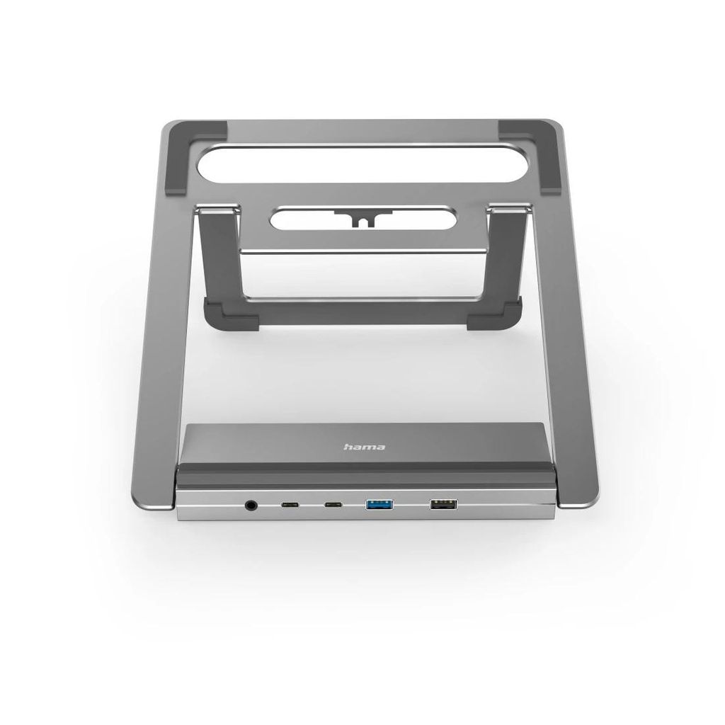 HAMA "Connect2Office Stand" USB-C priključak, držač za prijenosno računalo, 12 priključaka