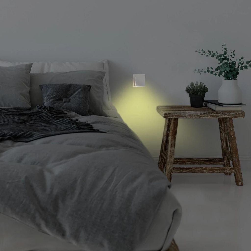 HAMA "DayNight Sensor" LED noćno svjetlo za utičnicu, noćni senzor, toplo svjetlo