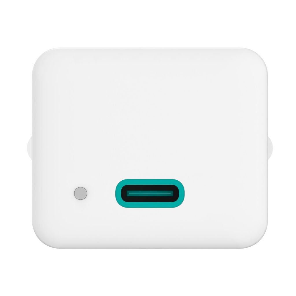 HAMA brzi punjač, USB-C, PD/Qualcomm®/GaN, mini punjač, 45 W, bijeli