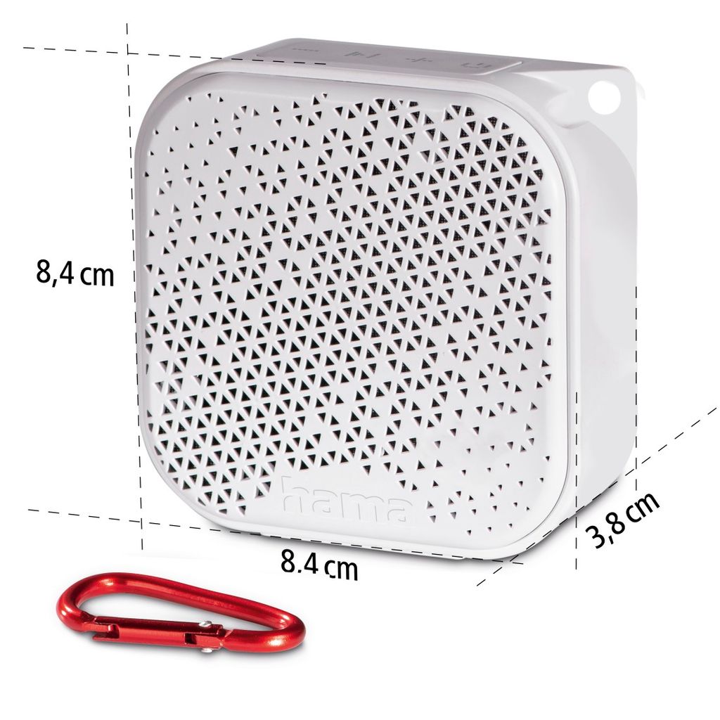 HAMA "Pocket 3.0" Bluetooth® zvučnik u maloj kutiji, vodootporan IP67, 3,5 W, Wt