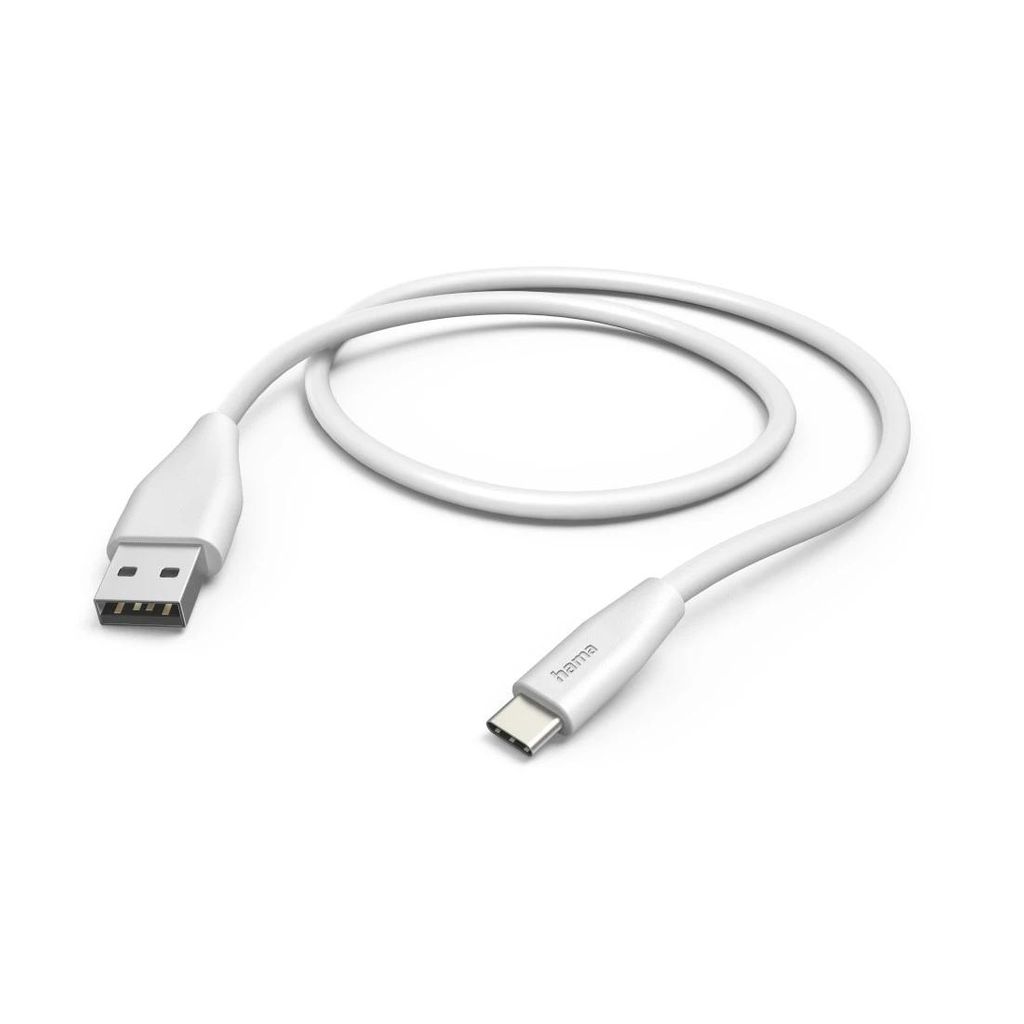 HAMA kabel za punjenje, USB-a - USB-C, 1,5 m, bijeli