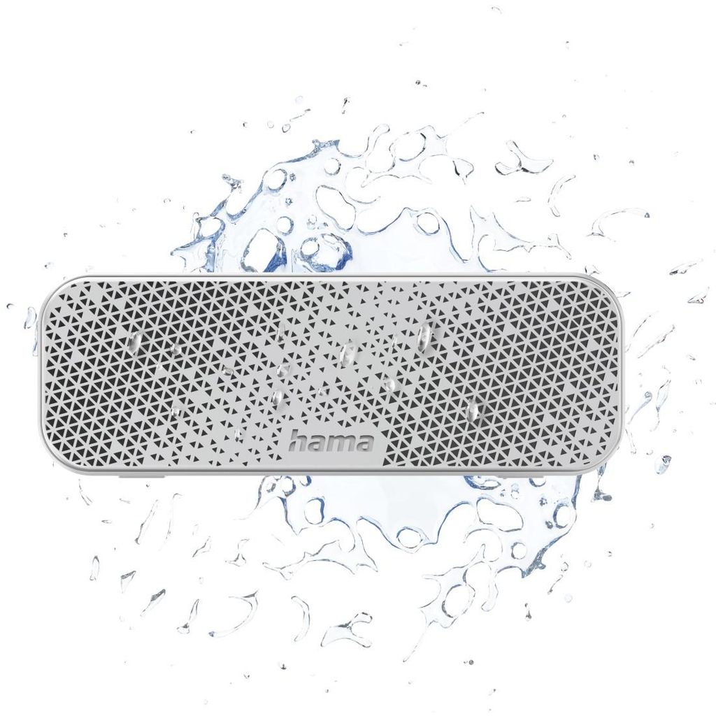 HAMA "PowerBrick 2.0" Bluetooth® zvučnik, otporan na prskanje, 8 W, bijeli