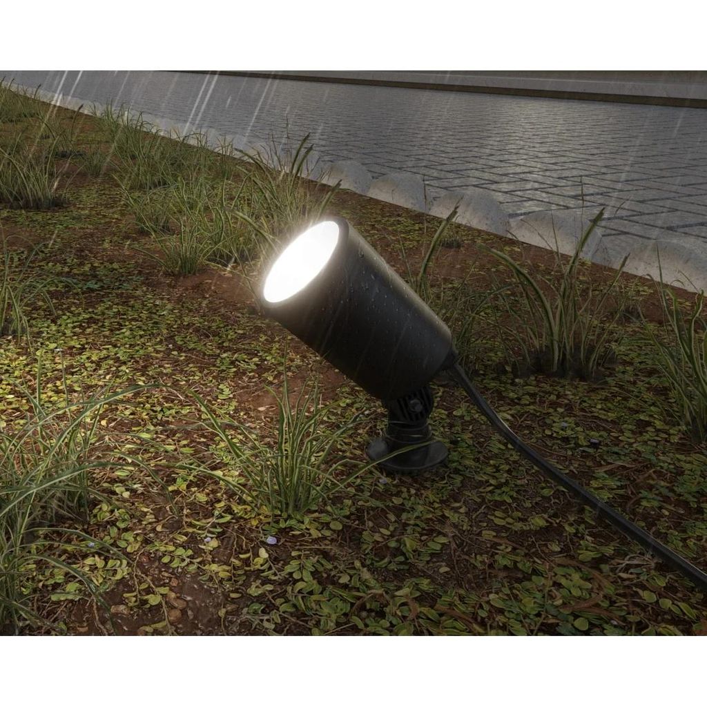 HAMA WLAN vrtna svjetiljka, vrtni reflektor + zemljani šiljak, vodootporan, u boji, D