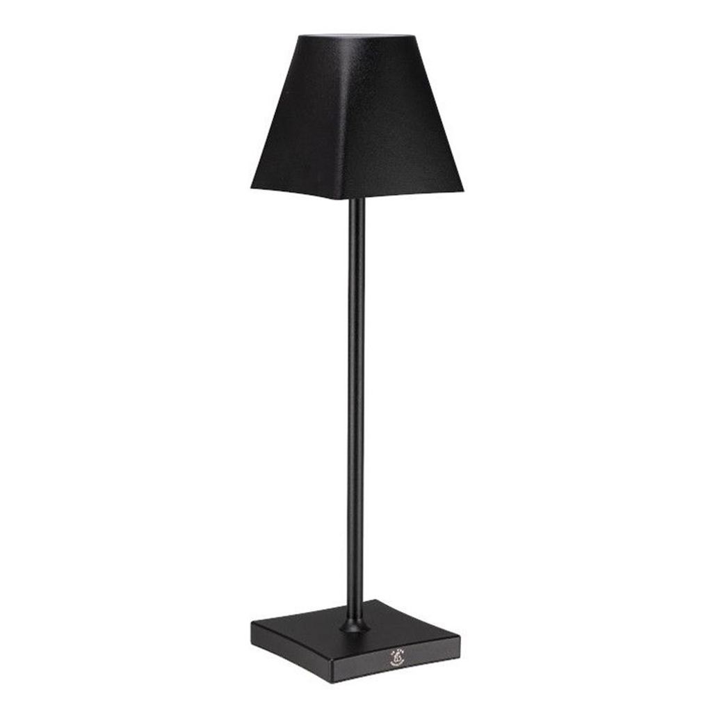 LE COQ Etere led stolna svjetiljka 9,5xh38,5cm / crna / punjiva baterija+usb / 3,5W / aluminij, akril