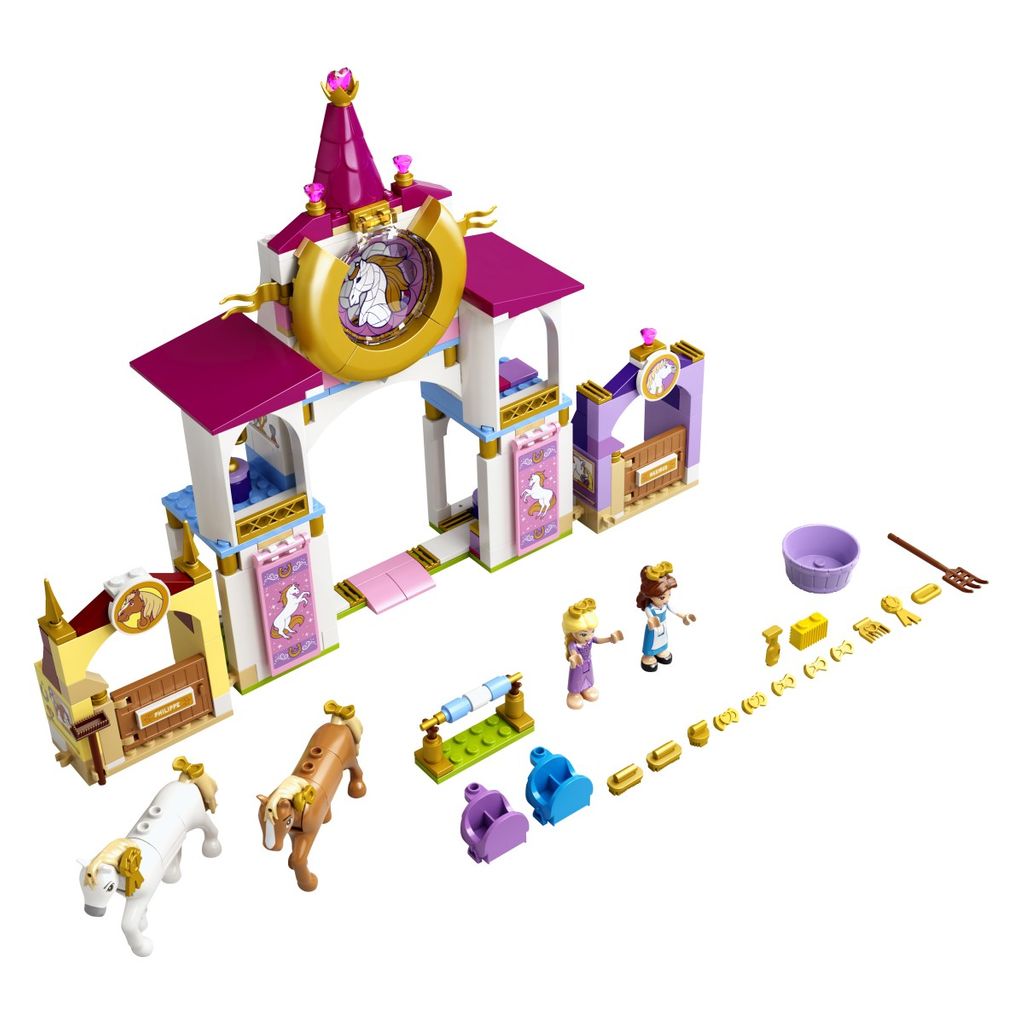 LEGO Disney Princess Royal Stables Belle and Turtles - 43195