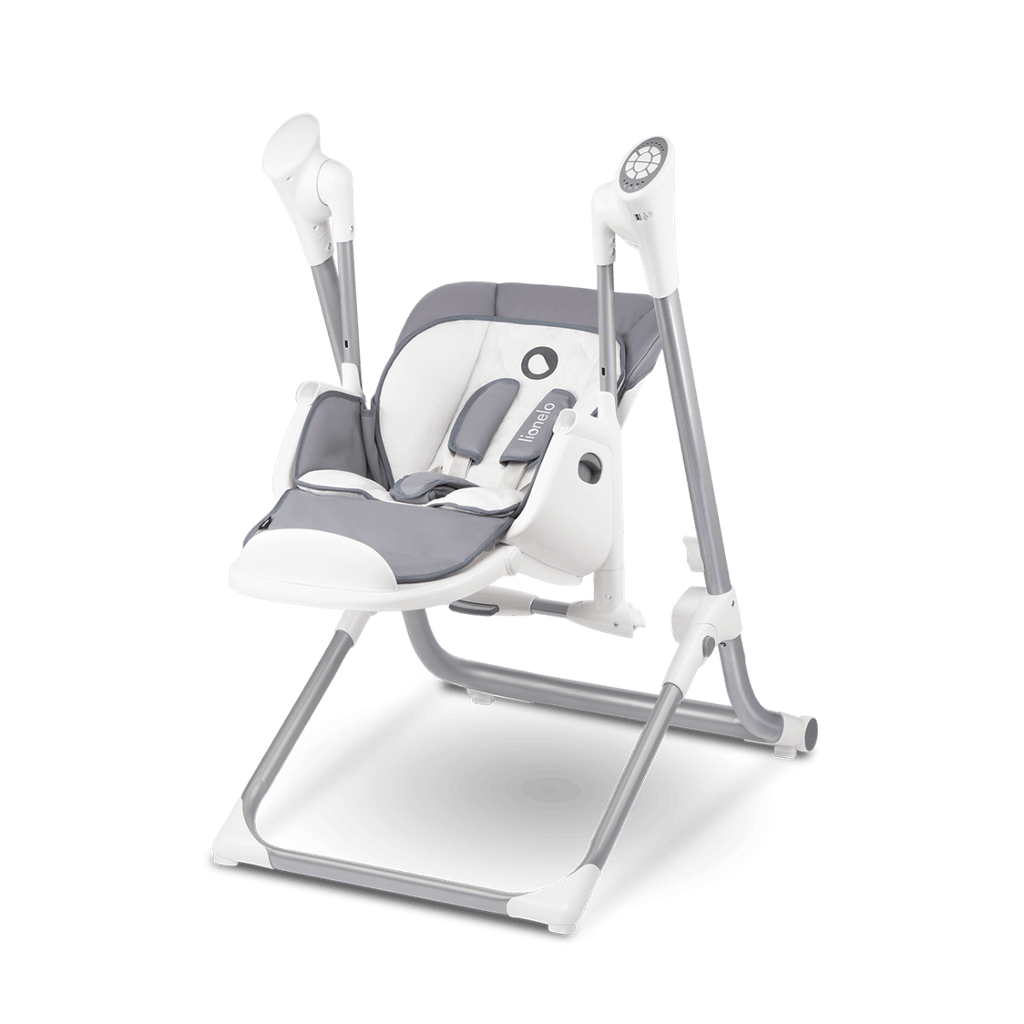 LIONELO stolica ZA hranjenje NILES - siva