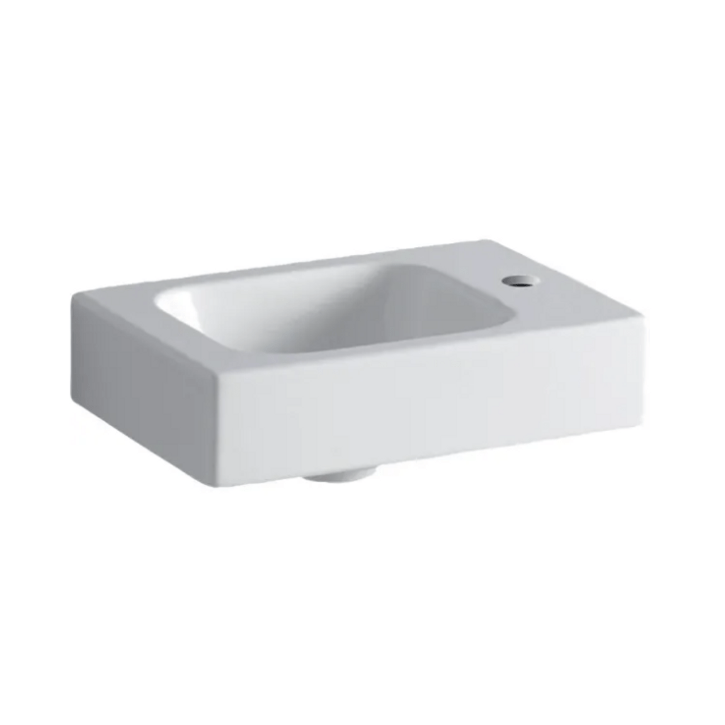 GEBERIT manji zidni umivaonik, otvor za armaturu desni iCon (124736000)