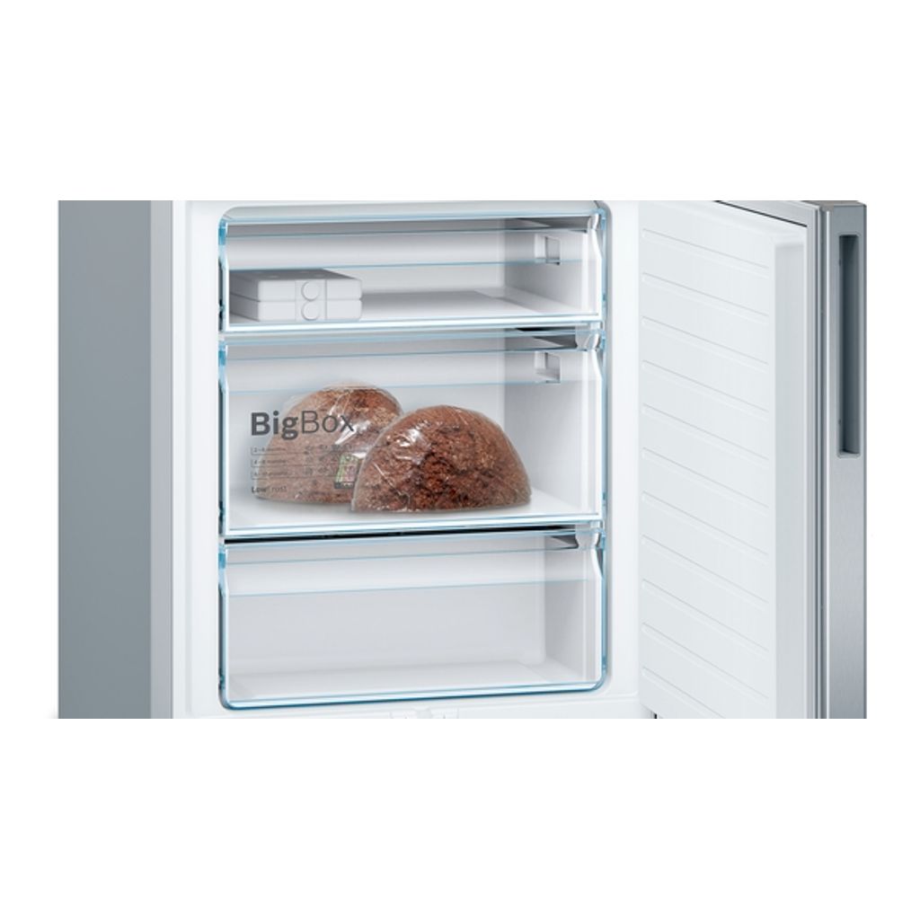 BOSCH samostojeći hladnjak sa zamrzivačem na dnu KGE49AICA