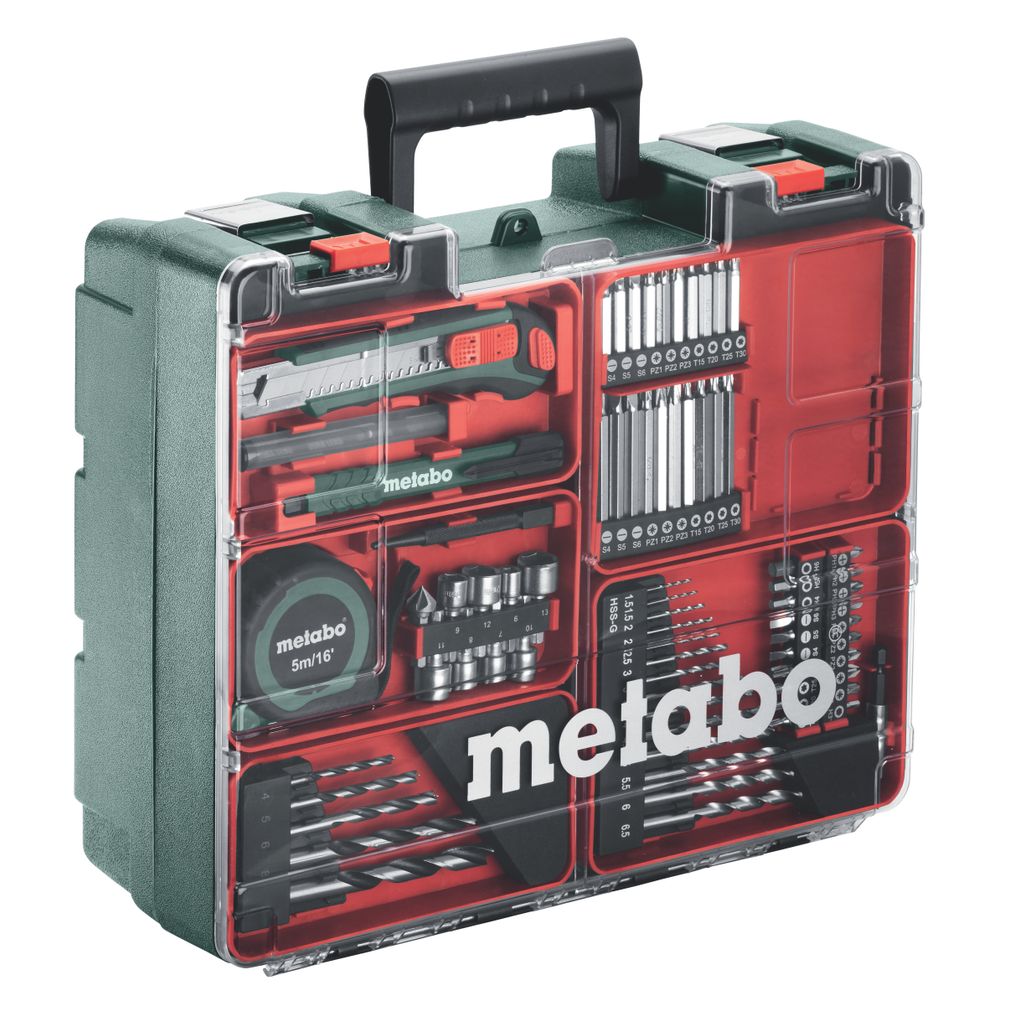 Akumulatorska bušilica METABO - odvijač BS 18 L + PRIBOR (602321870)