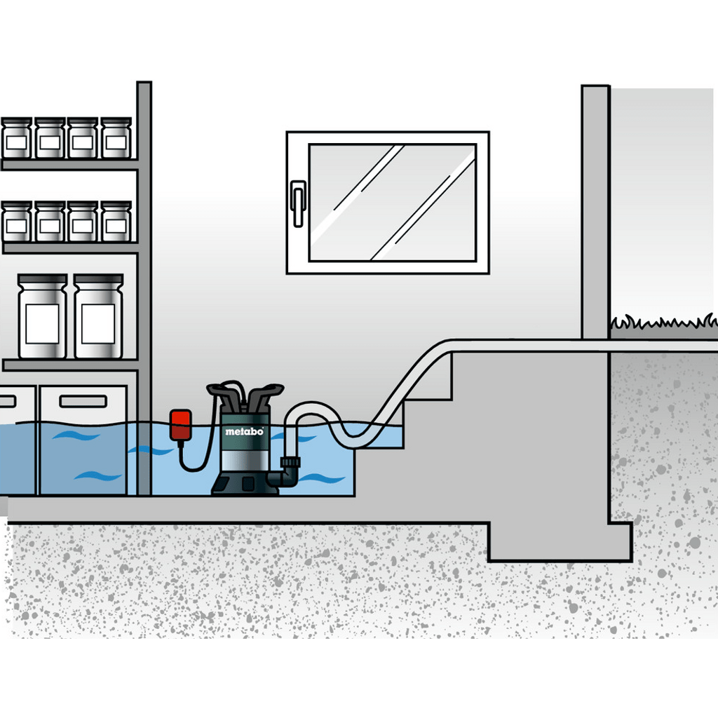METABO potopna pumpa za čistu vodu TP 8000 S (0250800000)