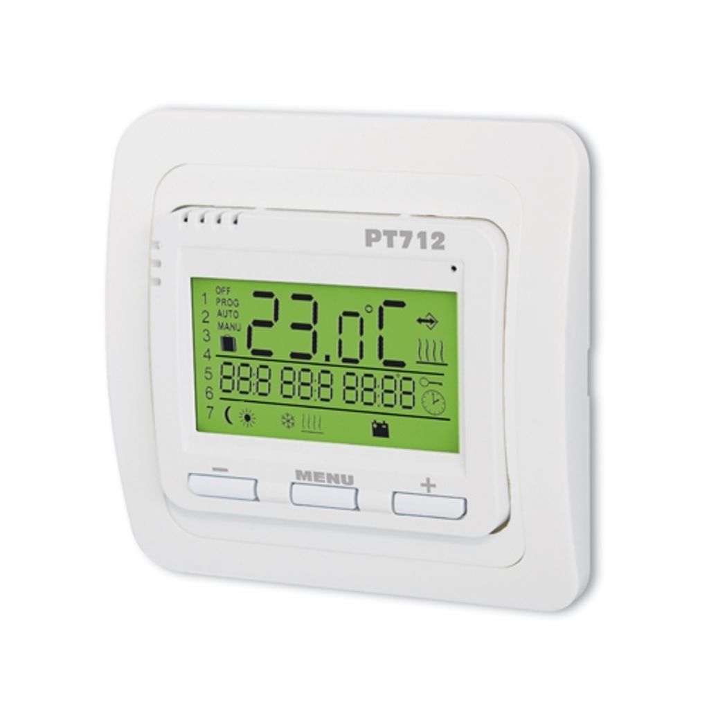 ELEKTROBOCK digitalni sobni termostat za podno grijanje PT712 (podni senzor nije uključen)