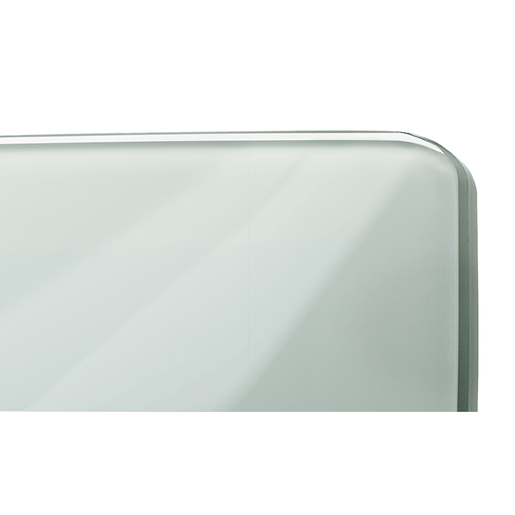 RADIALIGHT kupaonski zračni grijač s kombiniranim radom DEVA, 1500 W (bijelo steklo)