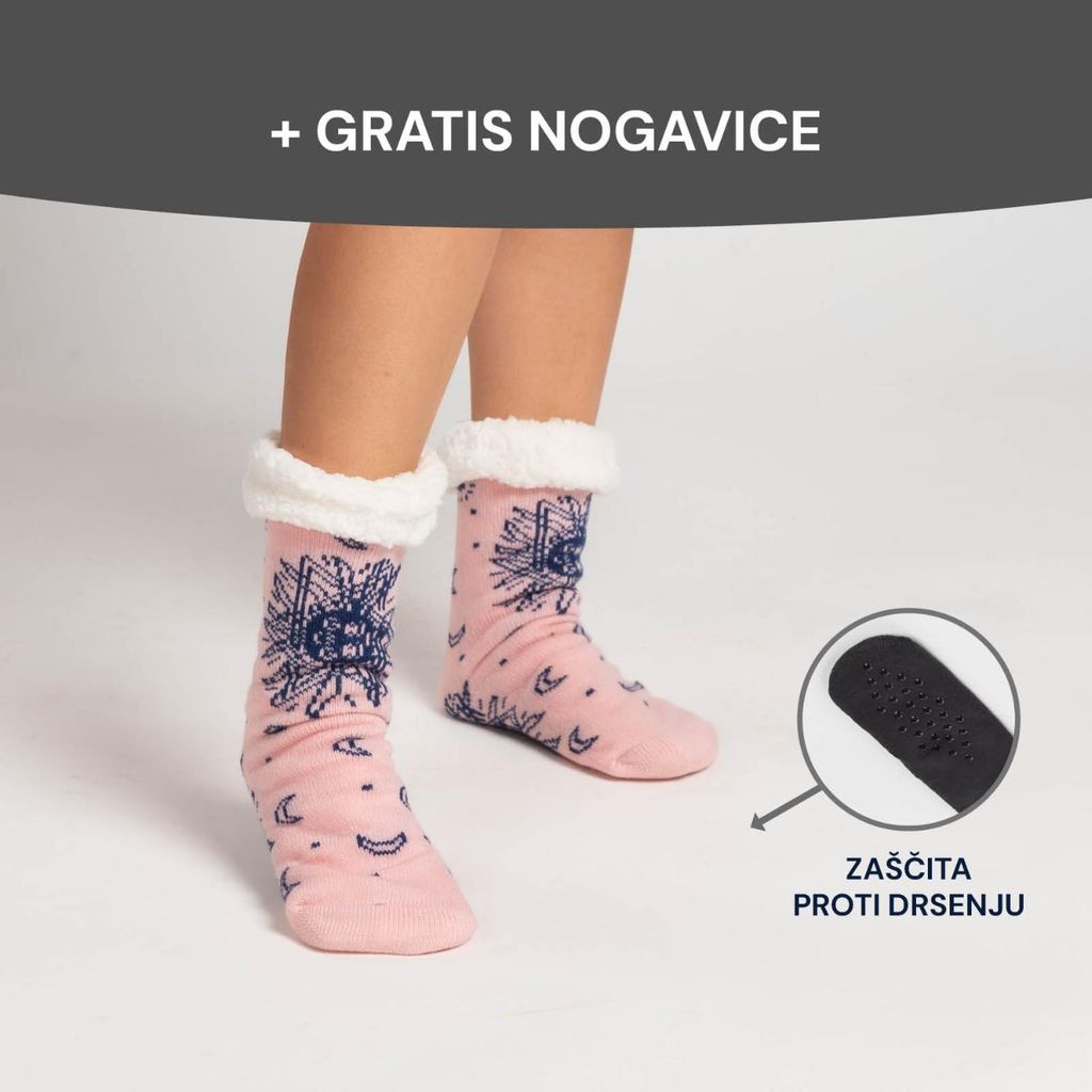 SVILANIT Hoodie deka Svilanit, pink universe + Poklon: Čarape