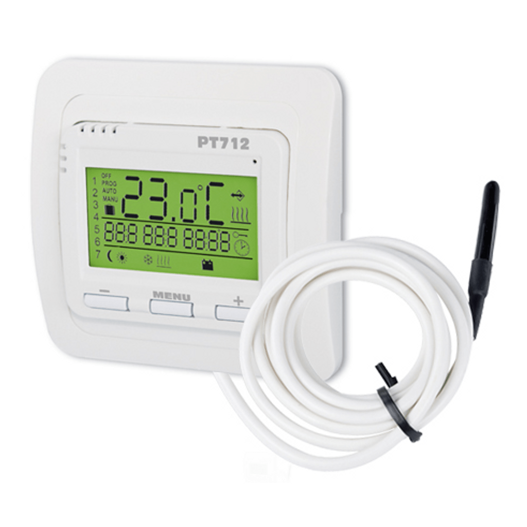 ELEKTROBOCK digitalni sobni termostat za podno grijanje PT712-EI (uključen podni senzor)