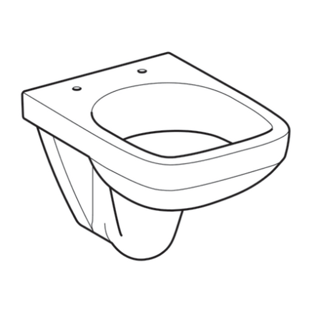 GEBERIT viseća WC školjka Selnova Square 500.263.01.1 (bez WC daske)