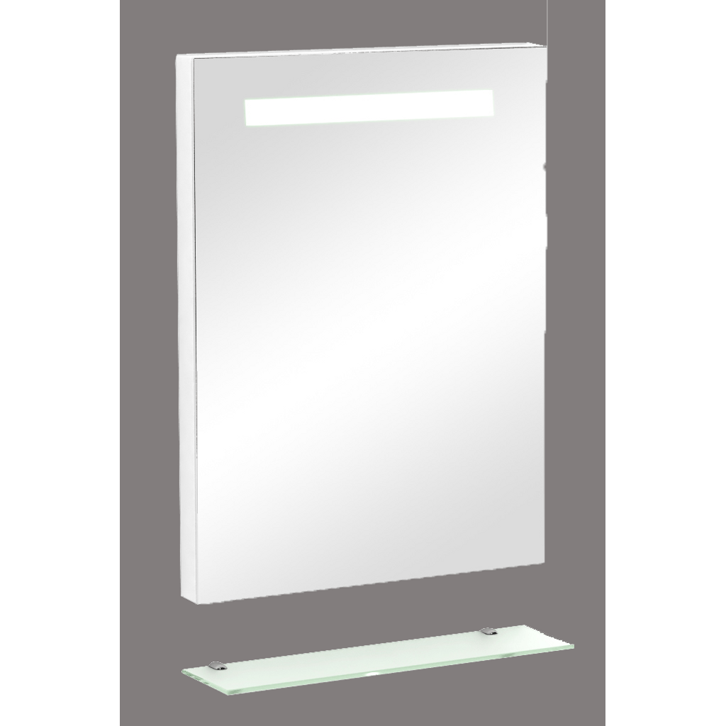 SANOTECHNIK ogledalo s neizravnim osvjetljenjem i policom 60 x 80 (ZI818)