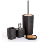 Sanotehnički toaletni set Bambu (zdjela + četka) 6350300