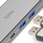 HAMA USB-C hub, multiport, 4 priključka, 2 x USB-a, USB-C, HDMI™