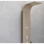KOLPA SAN masažni zid s 3 funkcijska priključka Zonda Flat 1600 3f - bijela(109)
